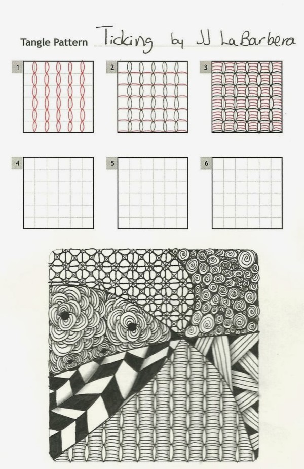 Patrones Para Zentangles Y Mandalas Para Descargar Y Utilizar Mandalas