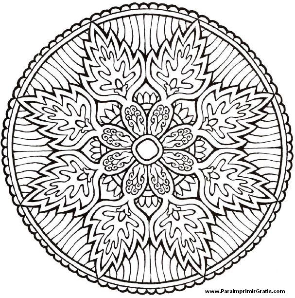 Patrones Para Zentangles Y Mandalas Para Descargar Y Utilizar Mandalas