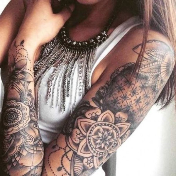 163 Tatuajes de Mandalas para Mujeres y hombres - Mandalas