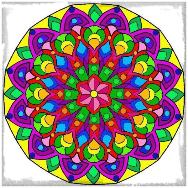 Mandalas De Colores Y Su Significados Mandalas