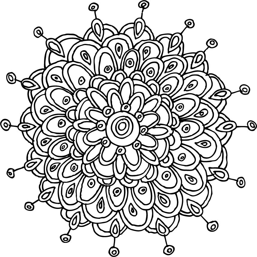 Mandalas Con Flores Para Colorear Dise Os Inspiradores Mandalas