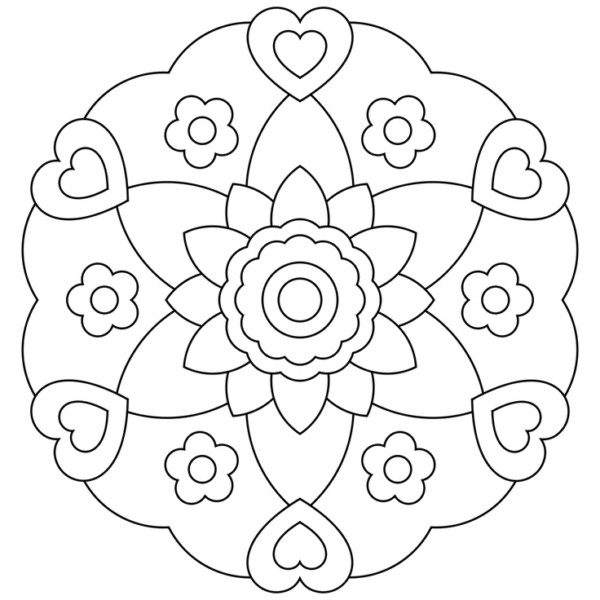 80 Mandalas con flores para colorear: Diseños inspiradores - Mandalas